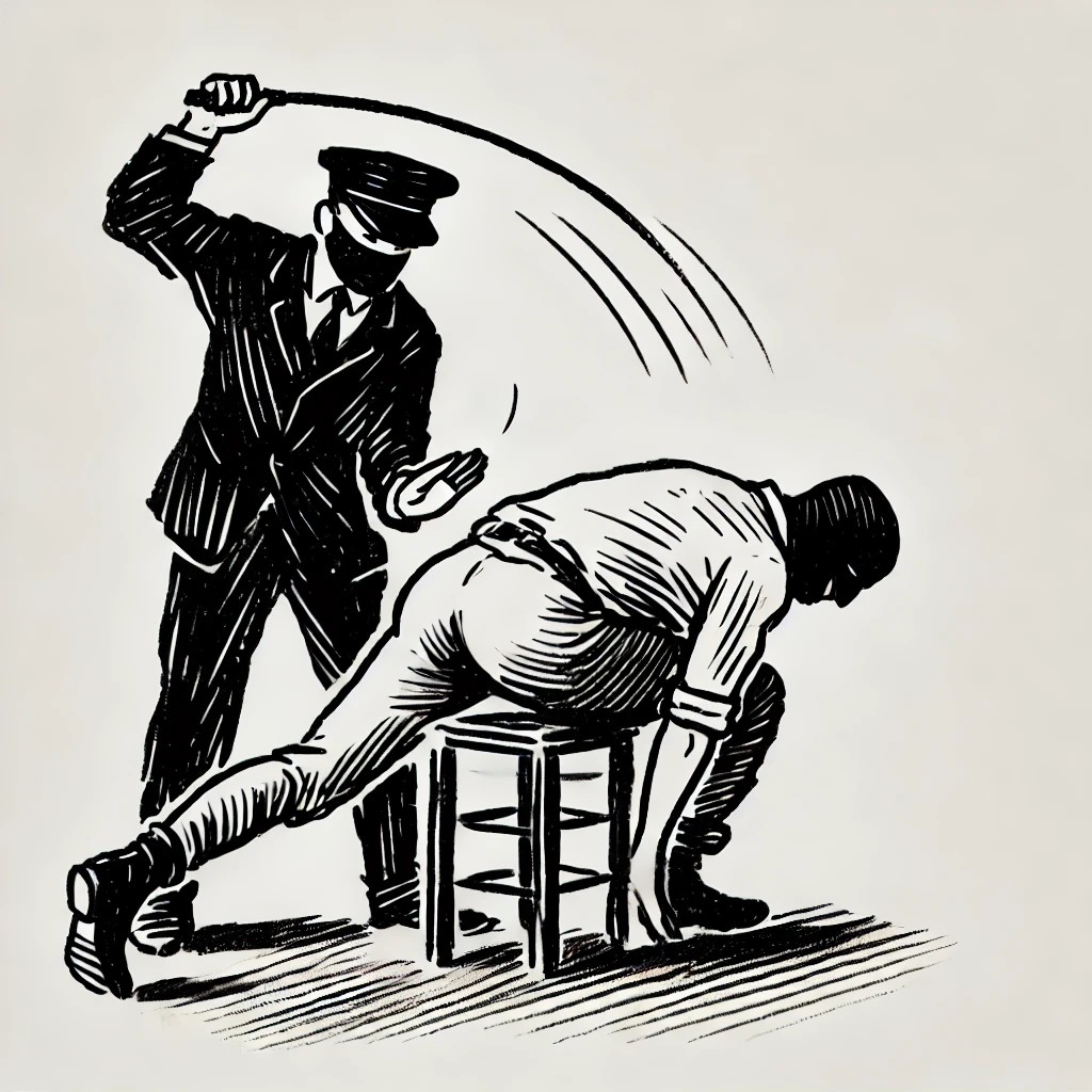 鞭打ちの刑イメージ01