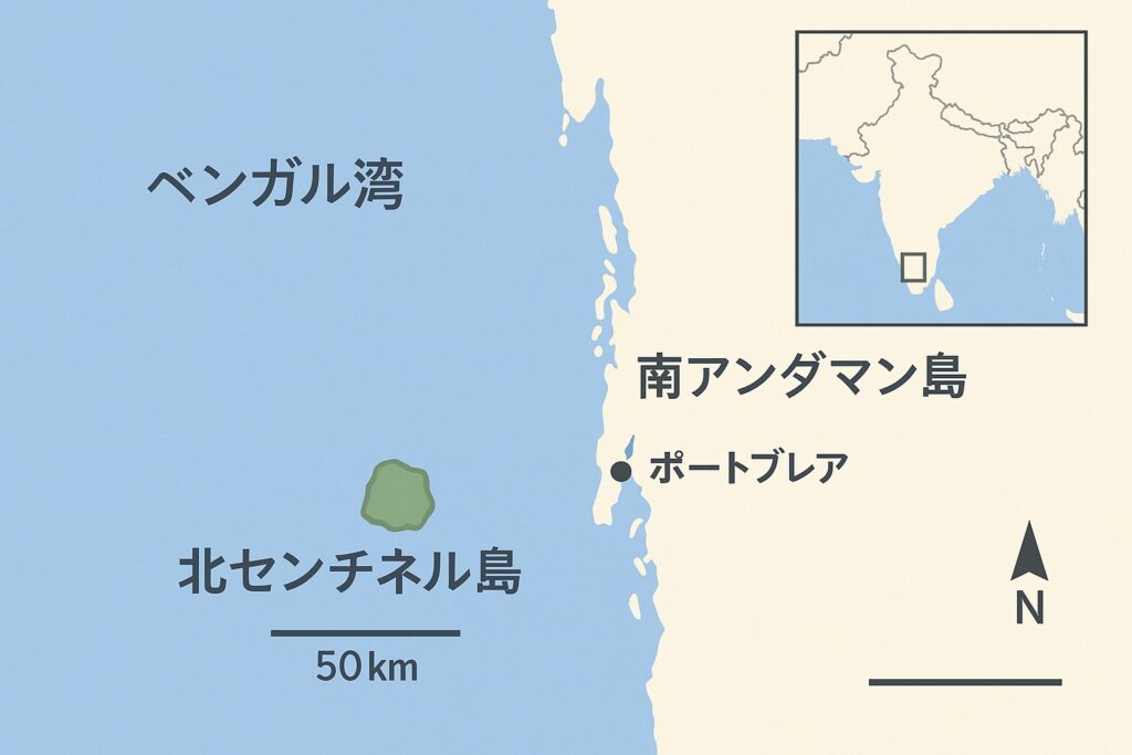 north_sentinel_map