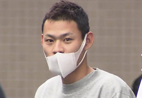永田陸人被告の逮捕時の画像